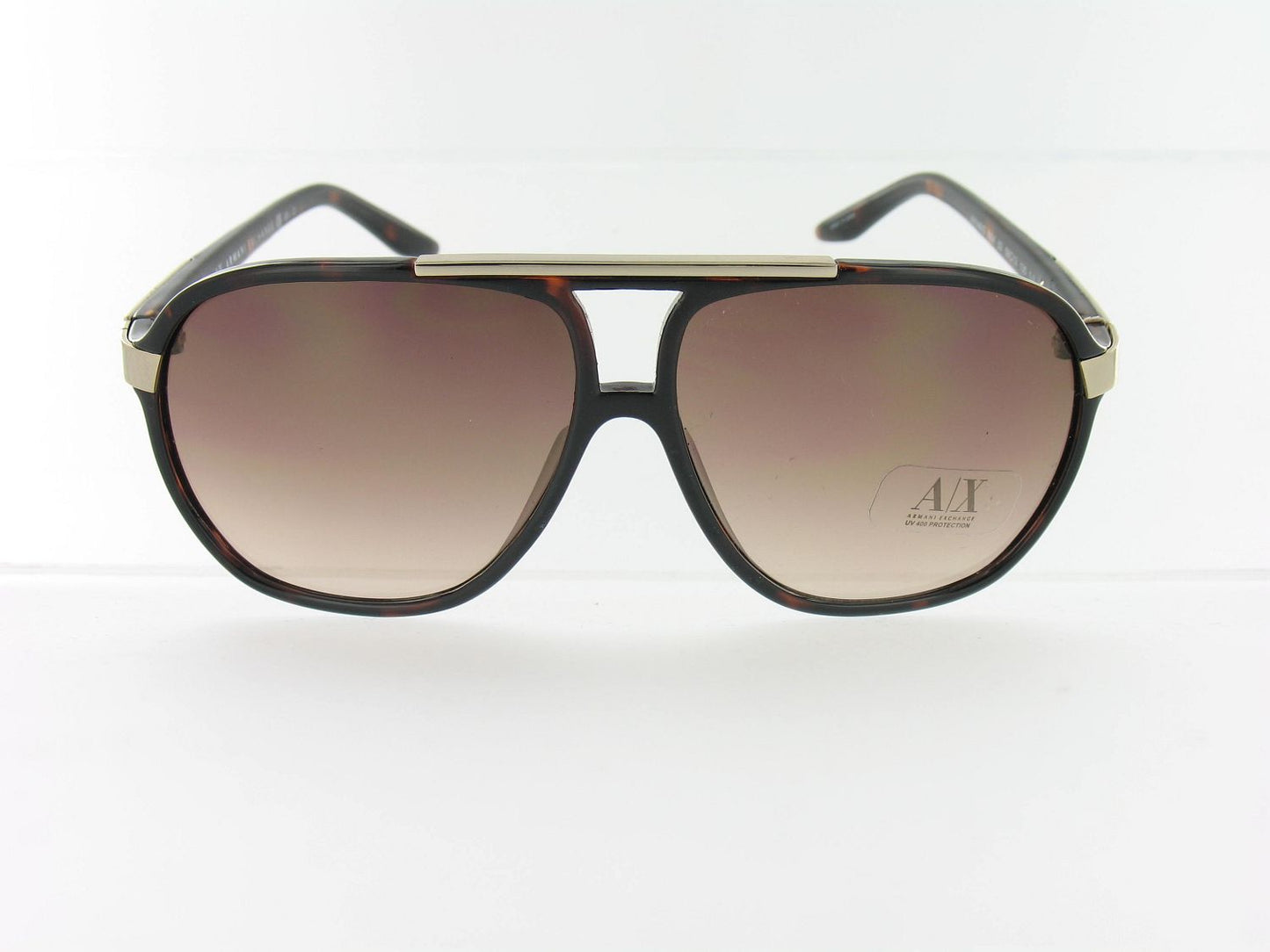 Armani Exchange AX148/S NSK 02 Brown Rectangle Sunglasses