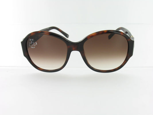 Chloe Women's CL2241 C02 Brown Tortoise Designer Round Eye Sunglasses
