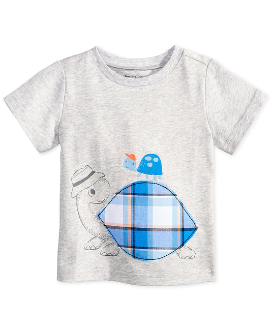 First Impressions Baby Boys Light Gray T-Shirt