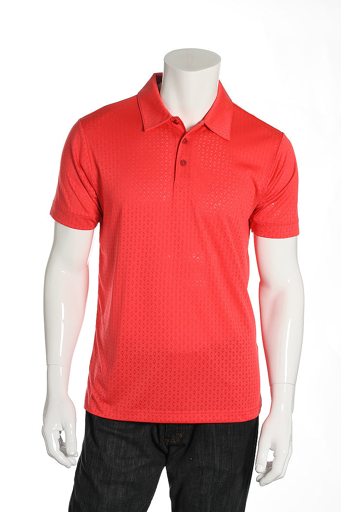 Adidas Golf Men's Pink Polo Shirt