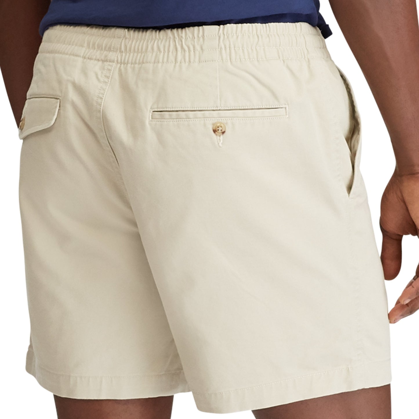Polo Ralph Lauren Men's Stretch Classic Fit Stone Flat Front Prepster Shorts