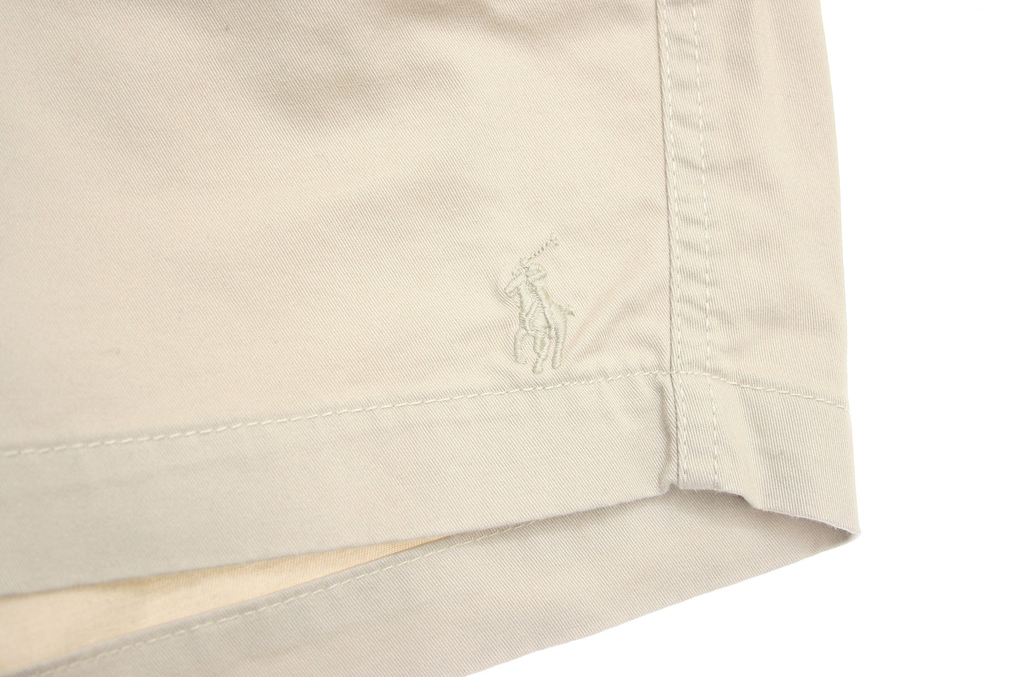 Polo Ralph Lauren Men's Stretch Classic Fit Stone Flat Front Prepster Shorts
