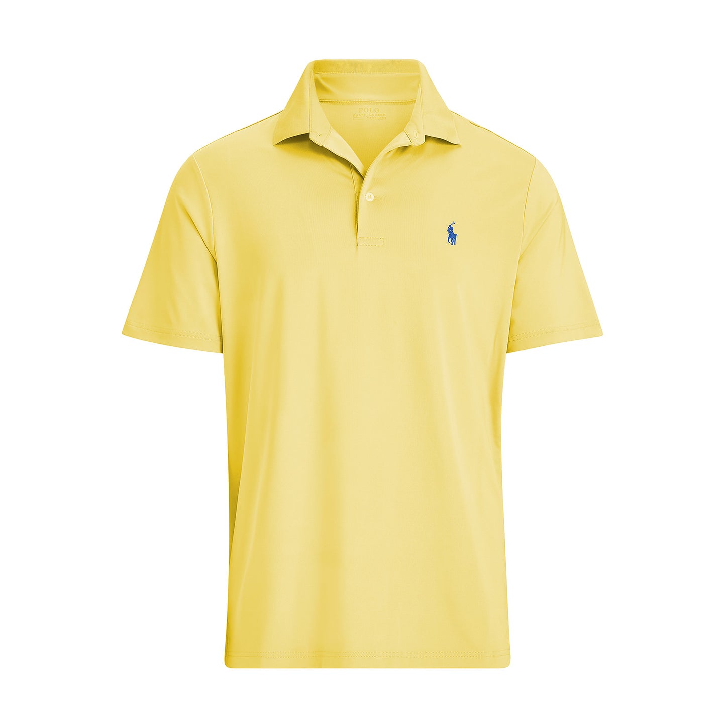 POLO Ralph Lauren Classic Fit Performance Mens Empire Yellow Polo Shirt