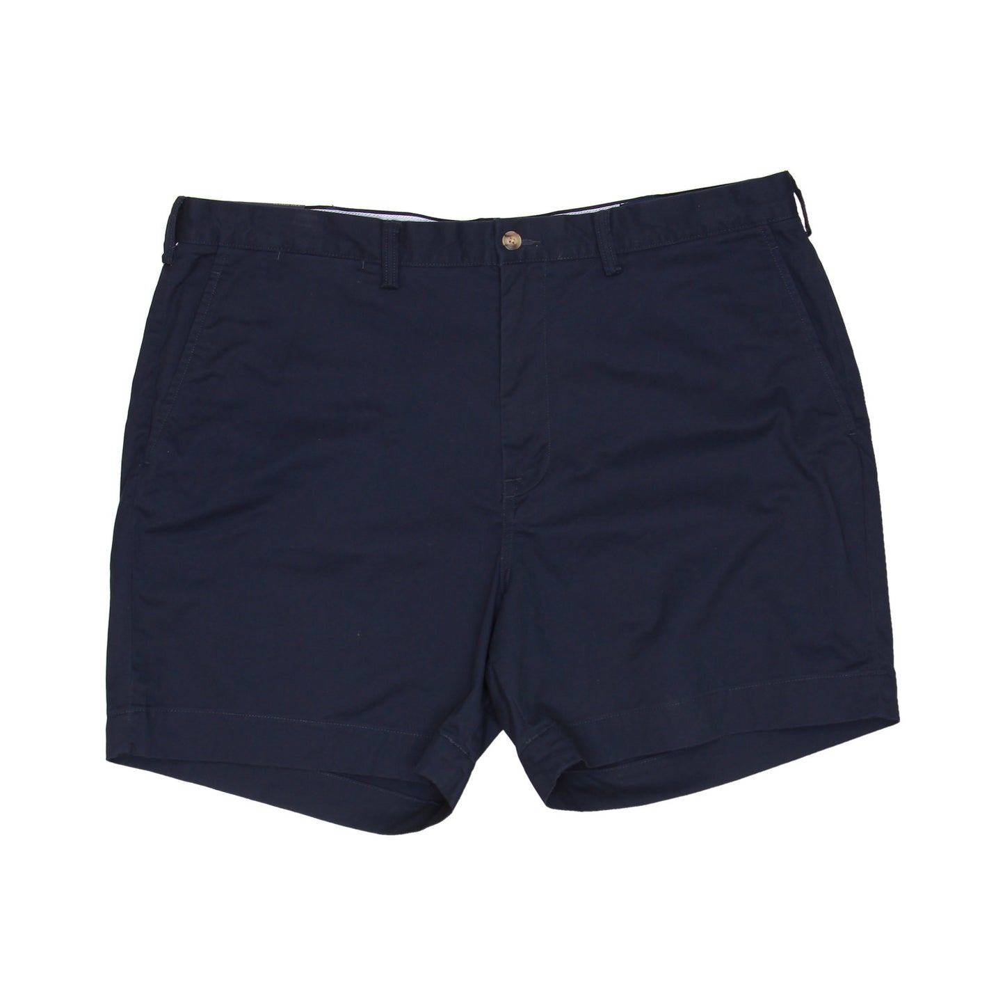 Polo Ralph Lauren Mens Navy Flat Front Walking Shorts