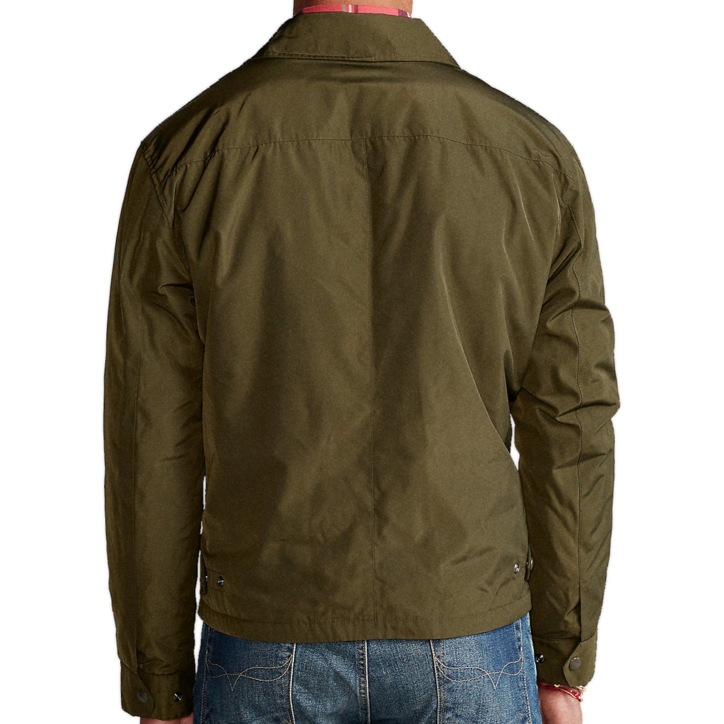 Polo Ralph Lauren Mens Olive Water Repellent Windbreaker