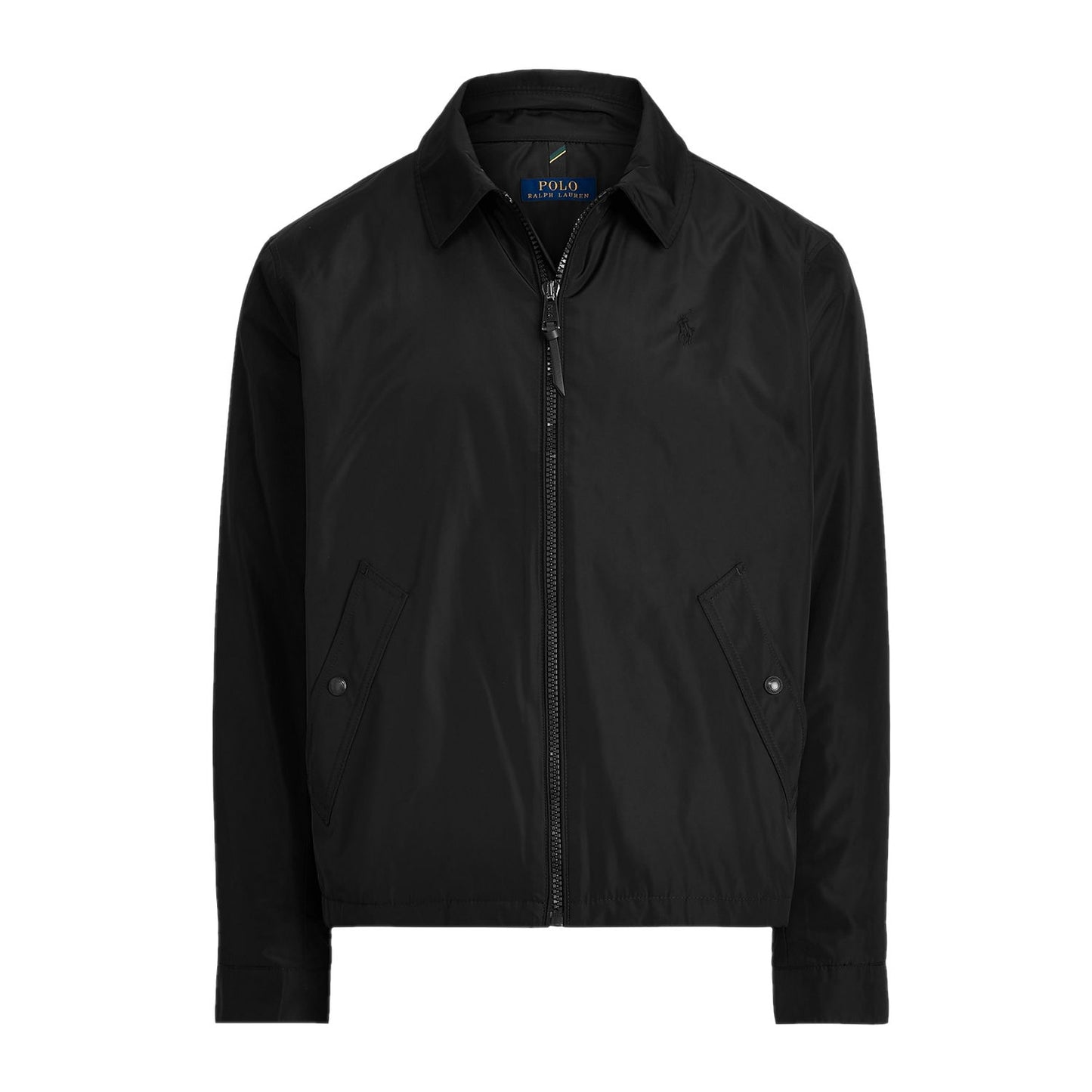 Polo Ralph Lauren Mens Black Water Repellent Windbreaker Jacket