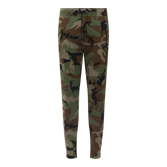 Polo Ralph Lauren Mens Green Polo Print Camo Sweatpants