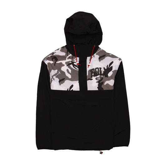 Polo Ralph Lauren Mens Water-Repellent Camo Pullover Hoodie Windbreaker