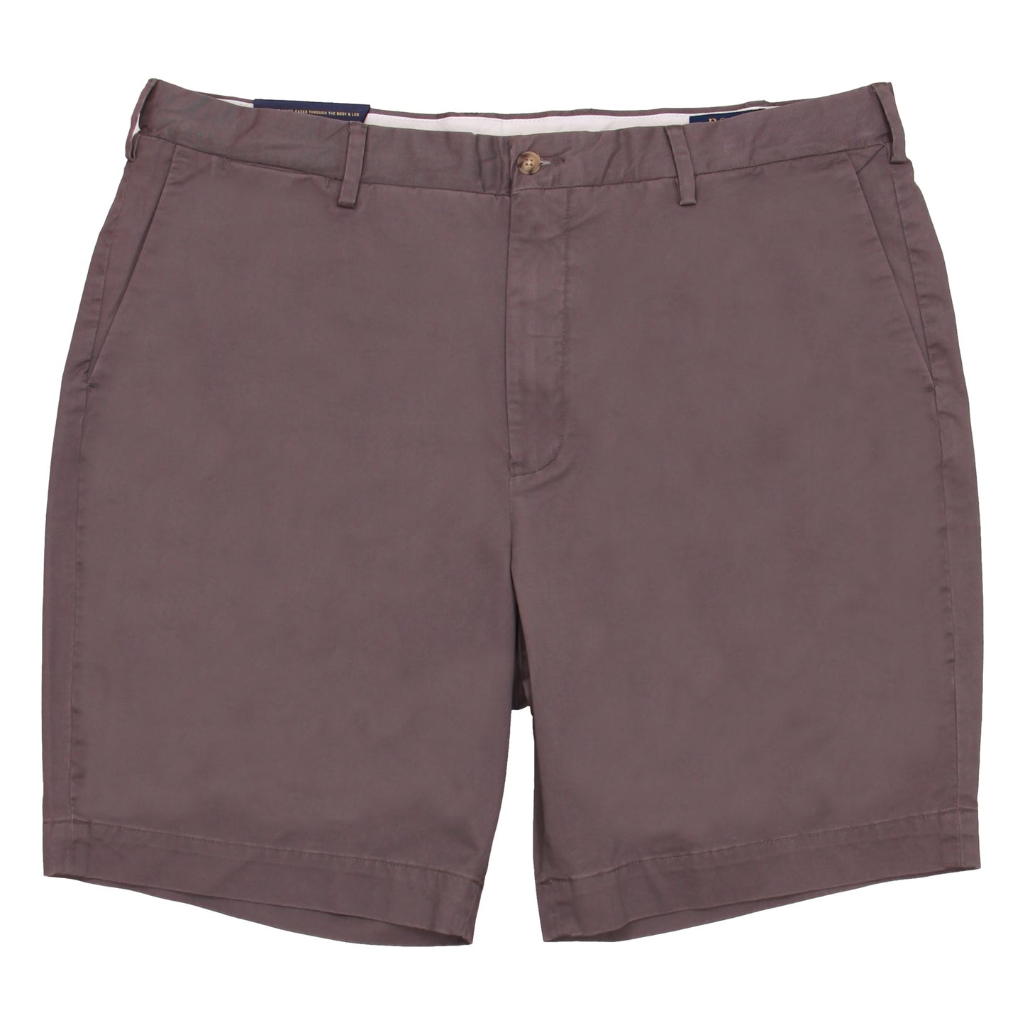 Polo Ralph Lauren Men's Classic Fit 9" Gray Flat Front Walking Shorts
