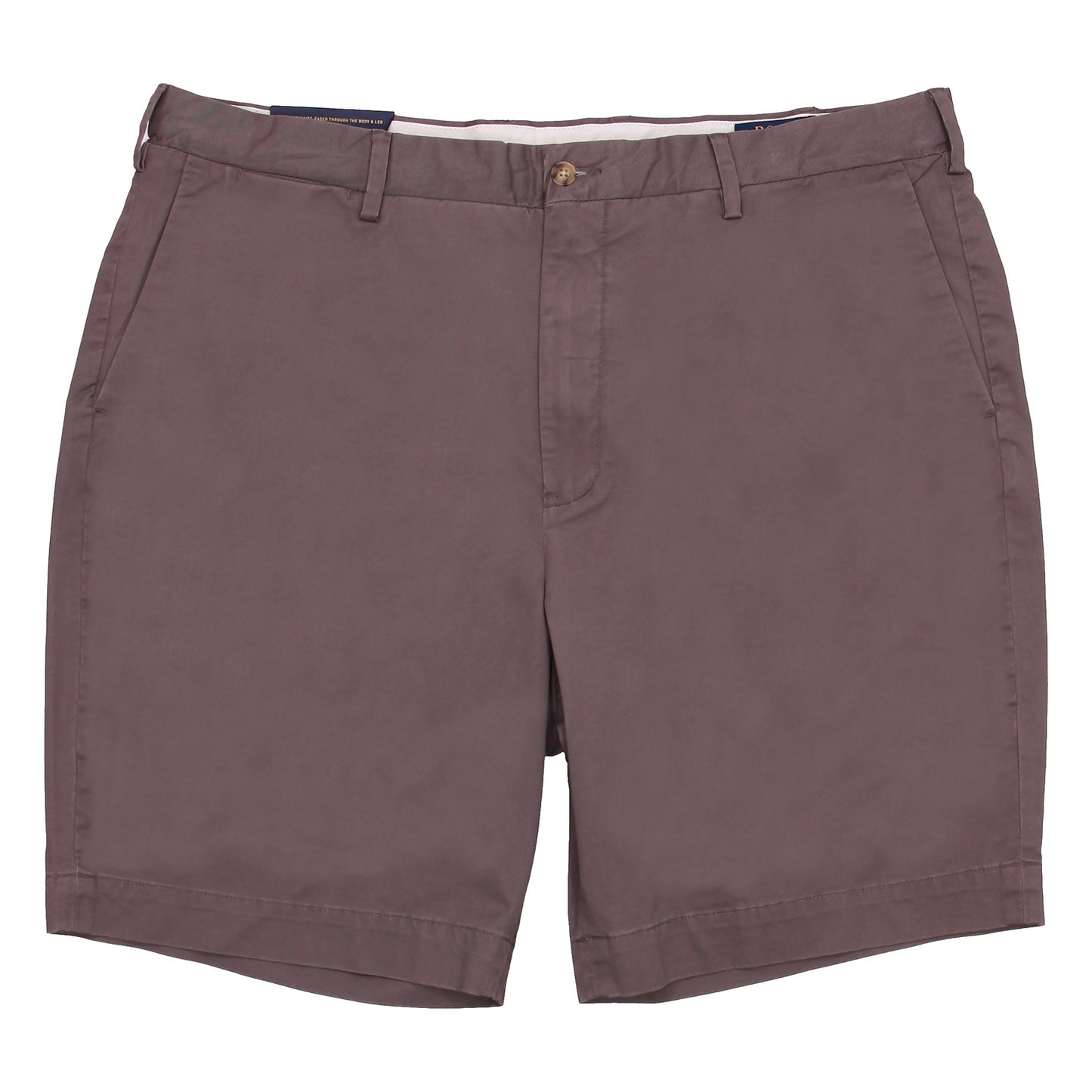 Polo Ralph Lauren Men's Classic Fit 9" Gray Flat Front Walking Shorts