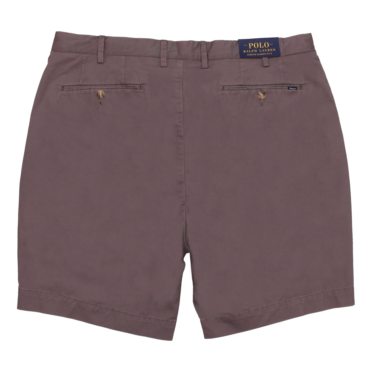 Polo Ralph Lauren Men's Classic Fit 9" Gray Flat Front Walking Shorts