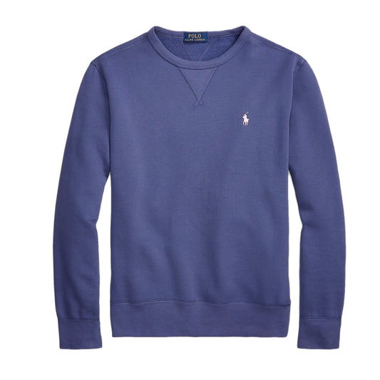 Polo Ralph Lauren Mens Old Royal Heather Fleece Crew Neck Sweatshirt