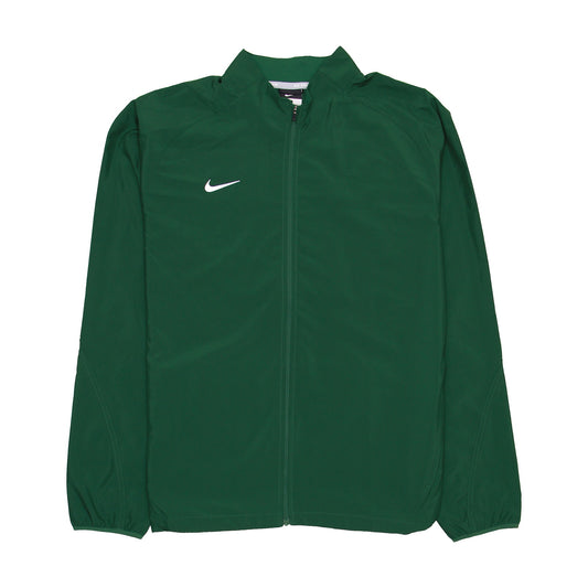 Nike Running Men's Green Full-Zip Mock Collar Track Jacket