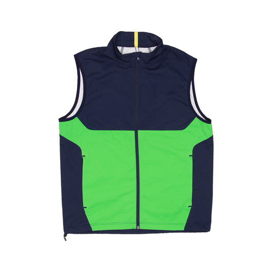 RLX Golf Ralph Lauren Mens French Navy Color Block Stratus Sports Vest