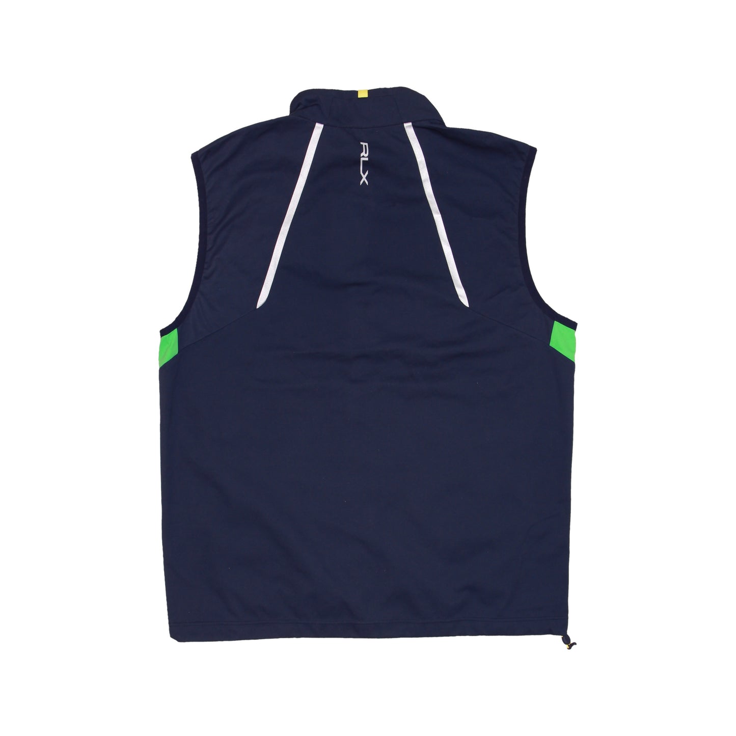 RLX Golf Ralph Lauren Mens French Navy Color Block Stratus Sports Vest