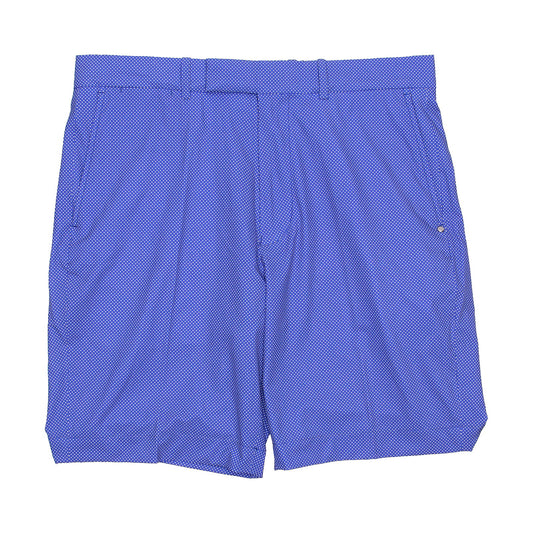 RLX Golf Ralph Lauren Cliffs Mens Blue Dotted Water Repellent Shorts