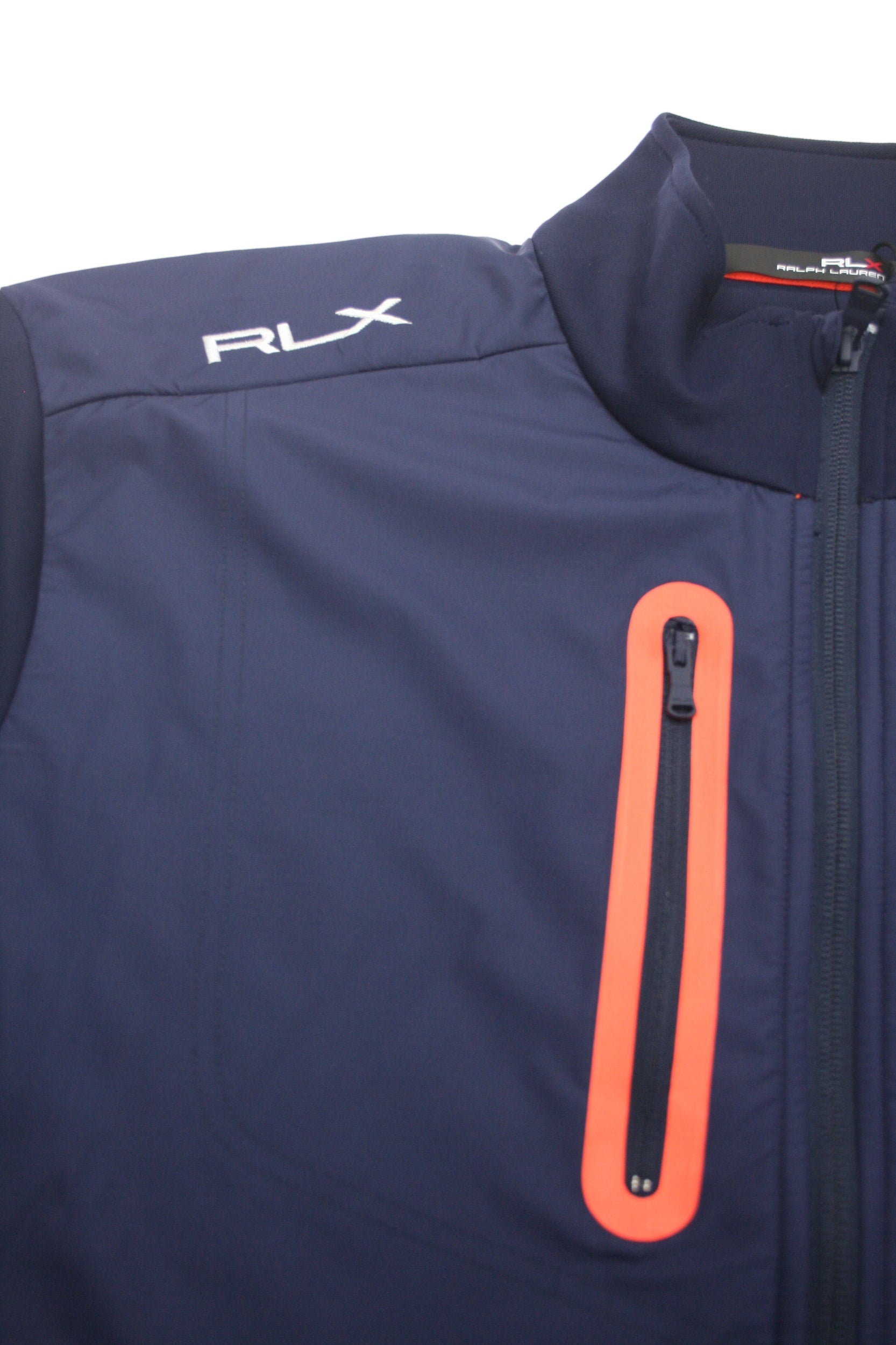 RLX Golf Polo Ralph Lauren Men's Navy Thermal Tech Tri-Blend Jacket