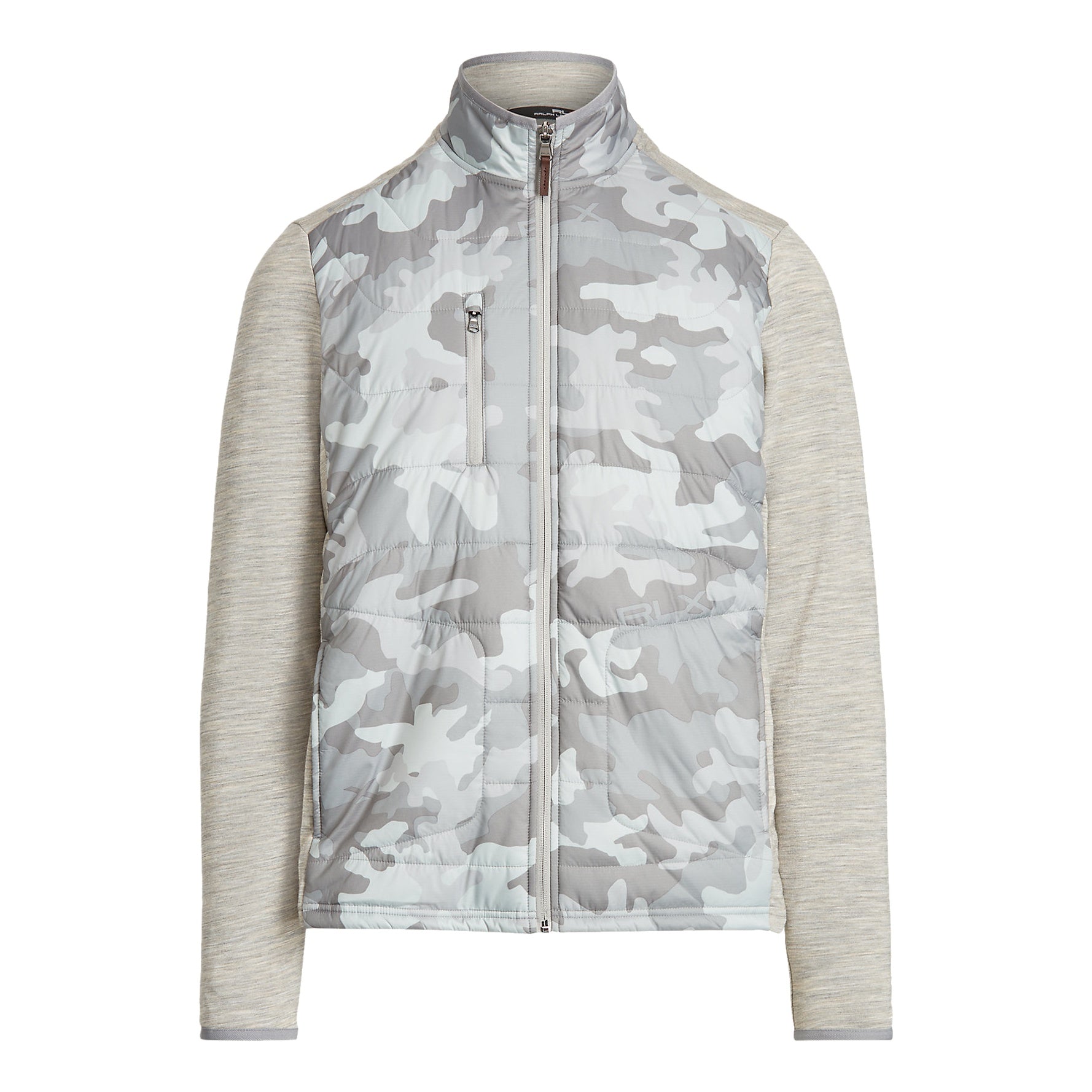 RLX Golf Ralph Lauren Men's Gray Camo Terry Stretch Jacket