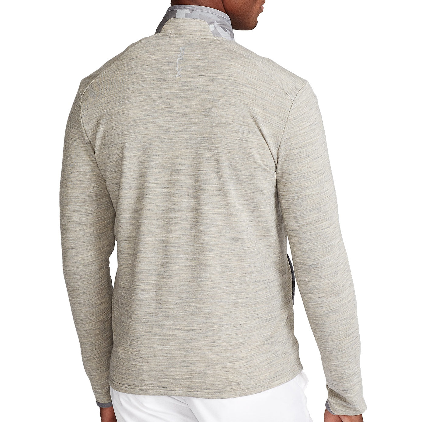 RLX Golf Ralph Lauren Men's Gray Camo Terry Stretch Jacket