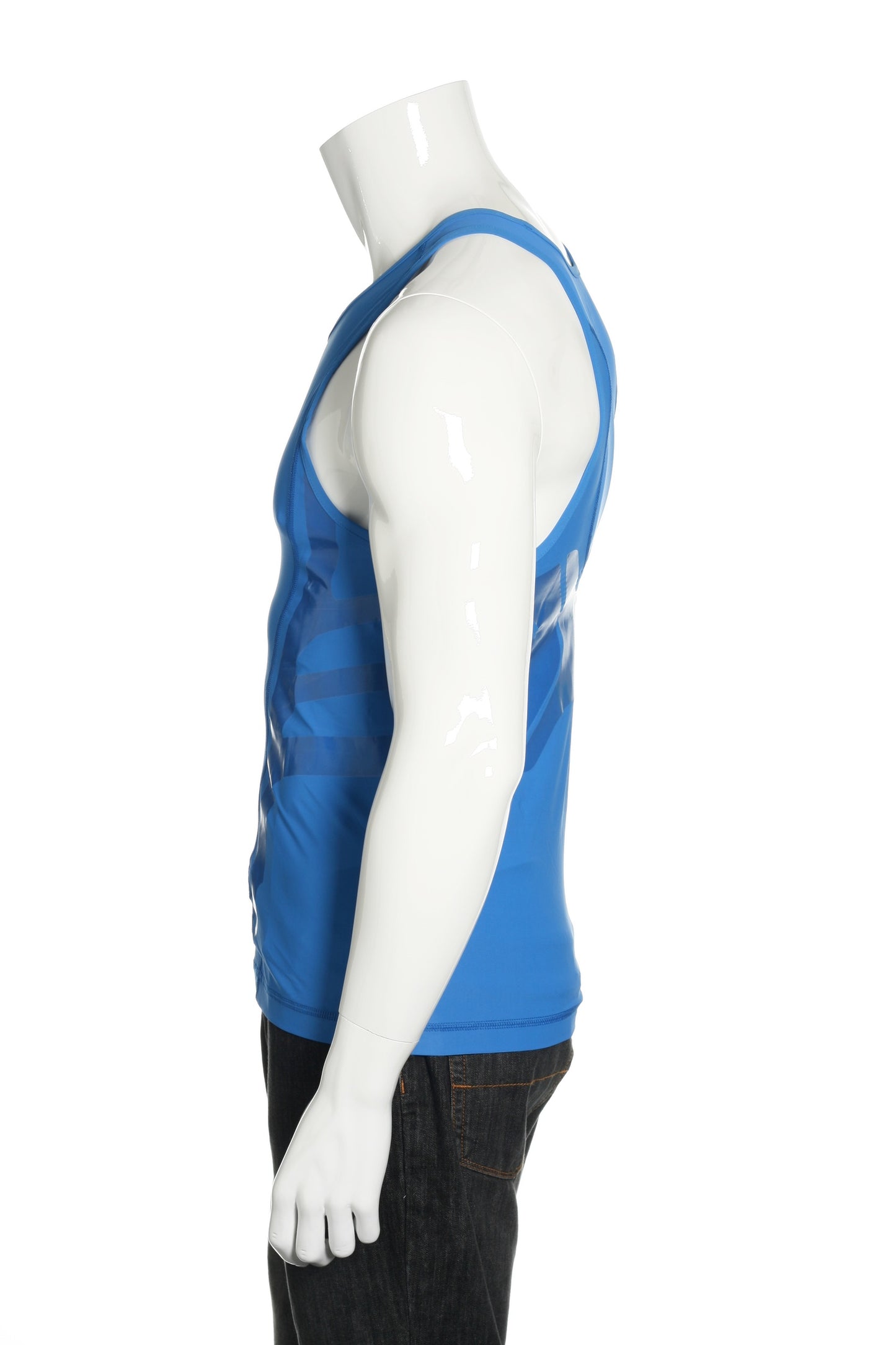 Adidas Men's Blue Tank Top