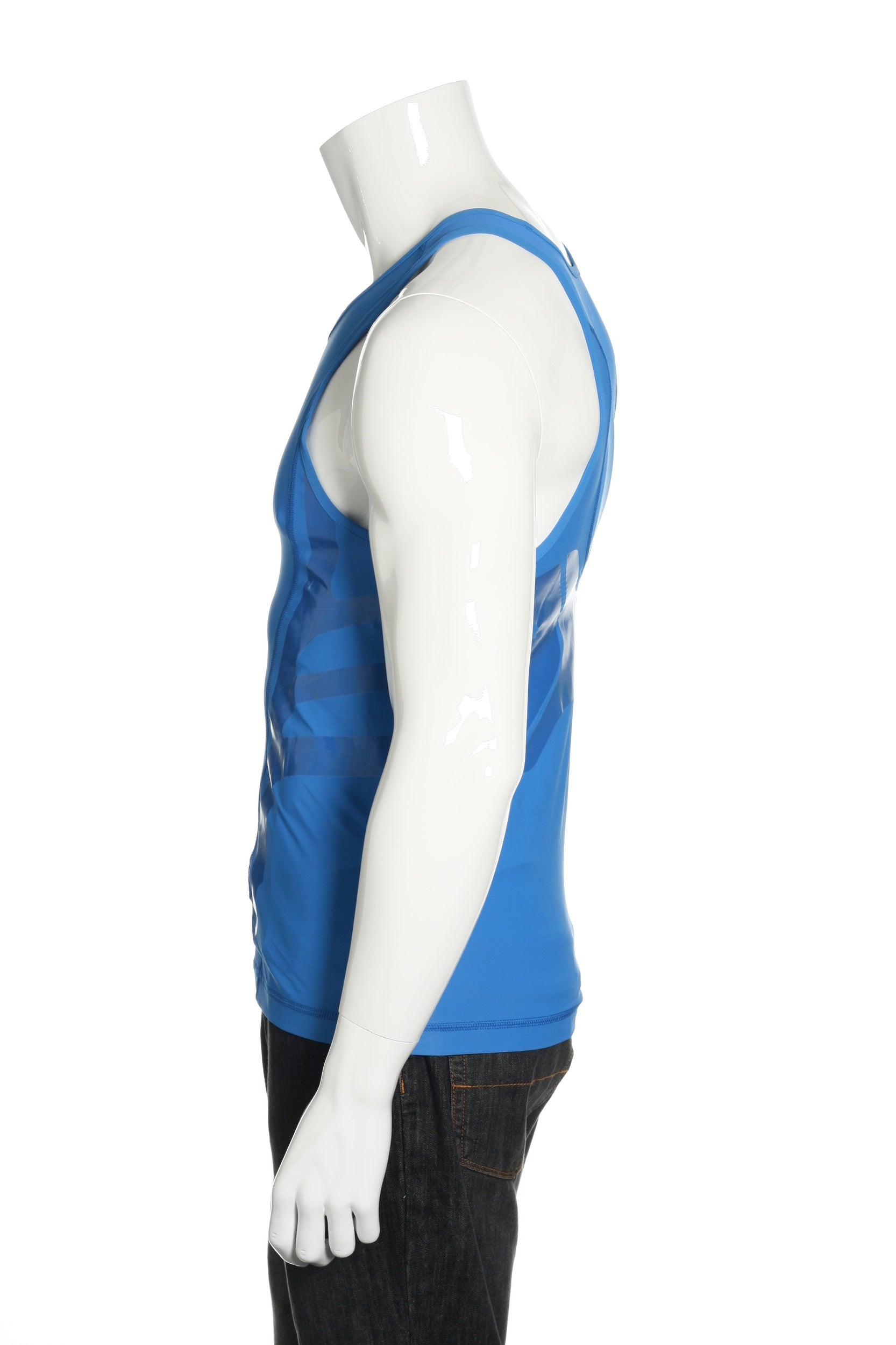 Adidas Men's Blue Tank Top