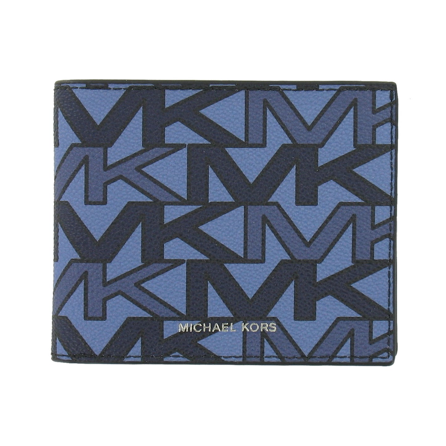 Michael Kors Jet Set Men's Graphic Bi-Fold Wallet 2-Fold (Denim) $98