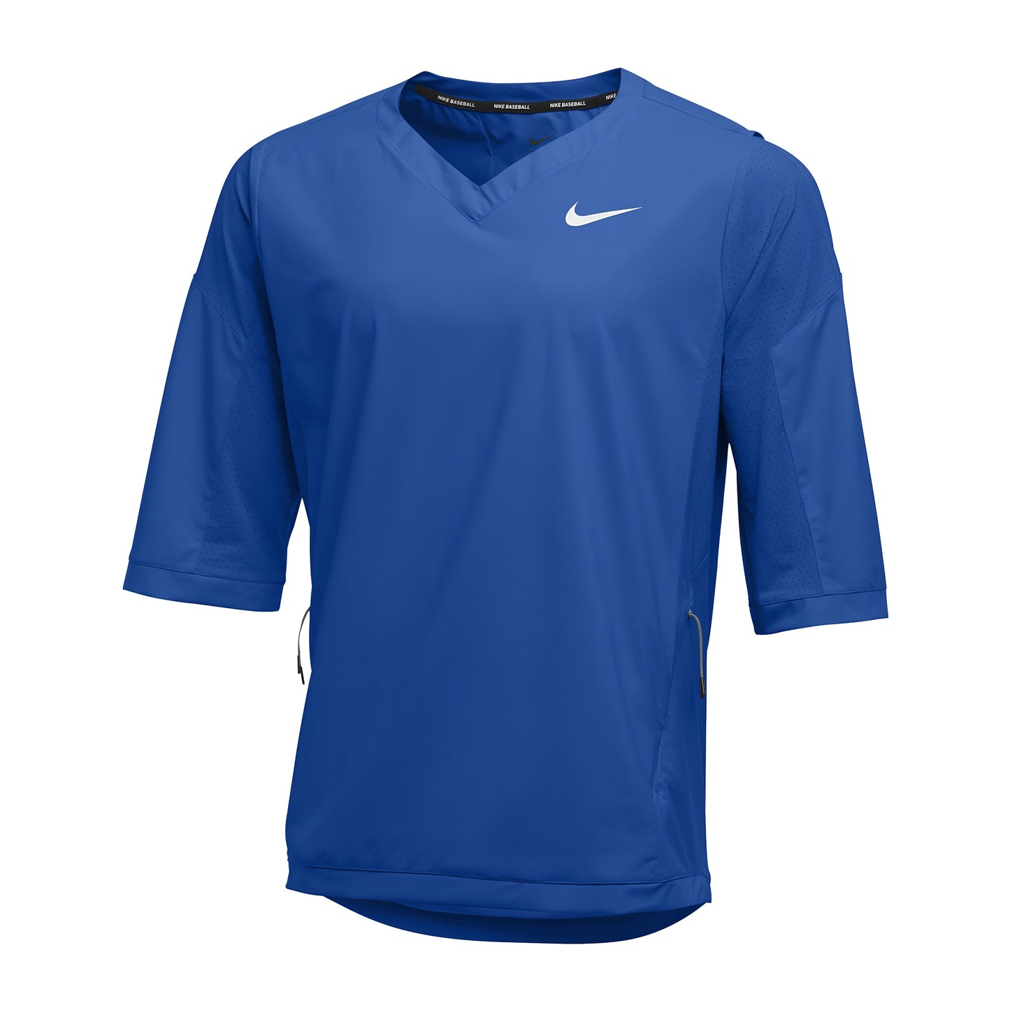 Nike Team Mens Royal Lightweight Hot Baseball 3/4 Sleeve Jacket