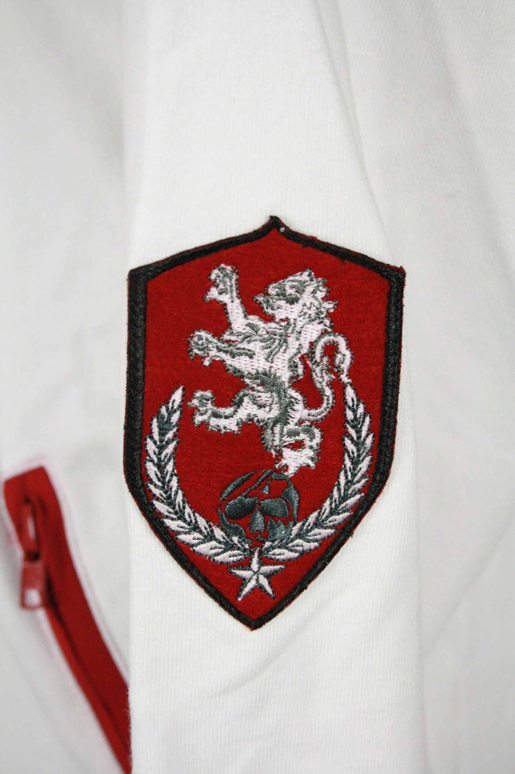 ONOVO Royaluxe Mens White Graphic Cotton Hoodie