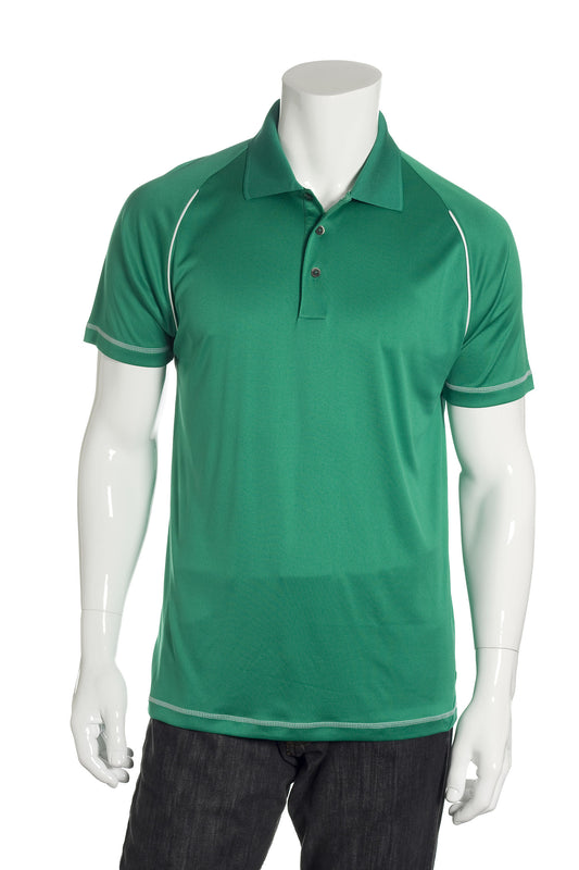 Adidas Men's Green Polo Shirt