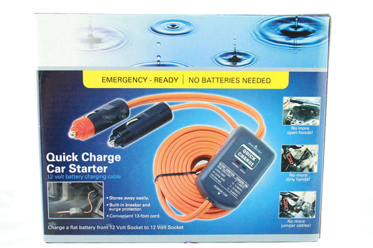 Excalibur Quick Charge Car Starter Battery Charger