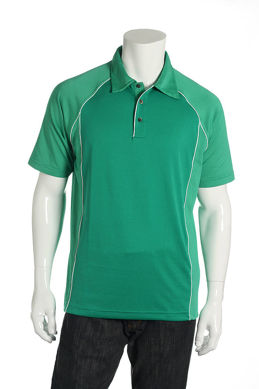 Adidas Men's Green Polo Shirt