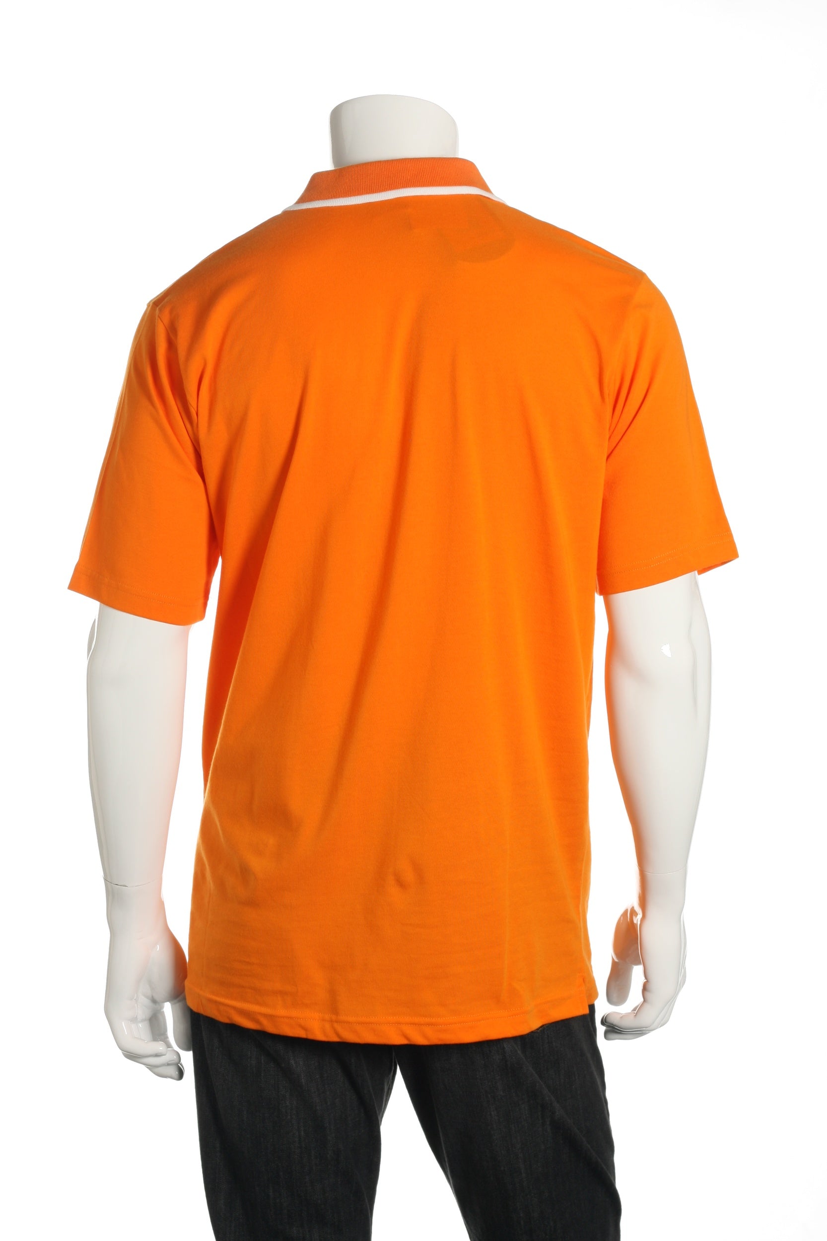 Adidas Men's Orange Polo Shirt