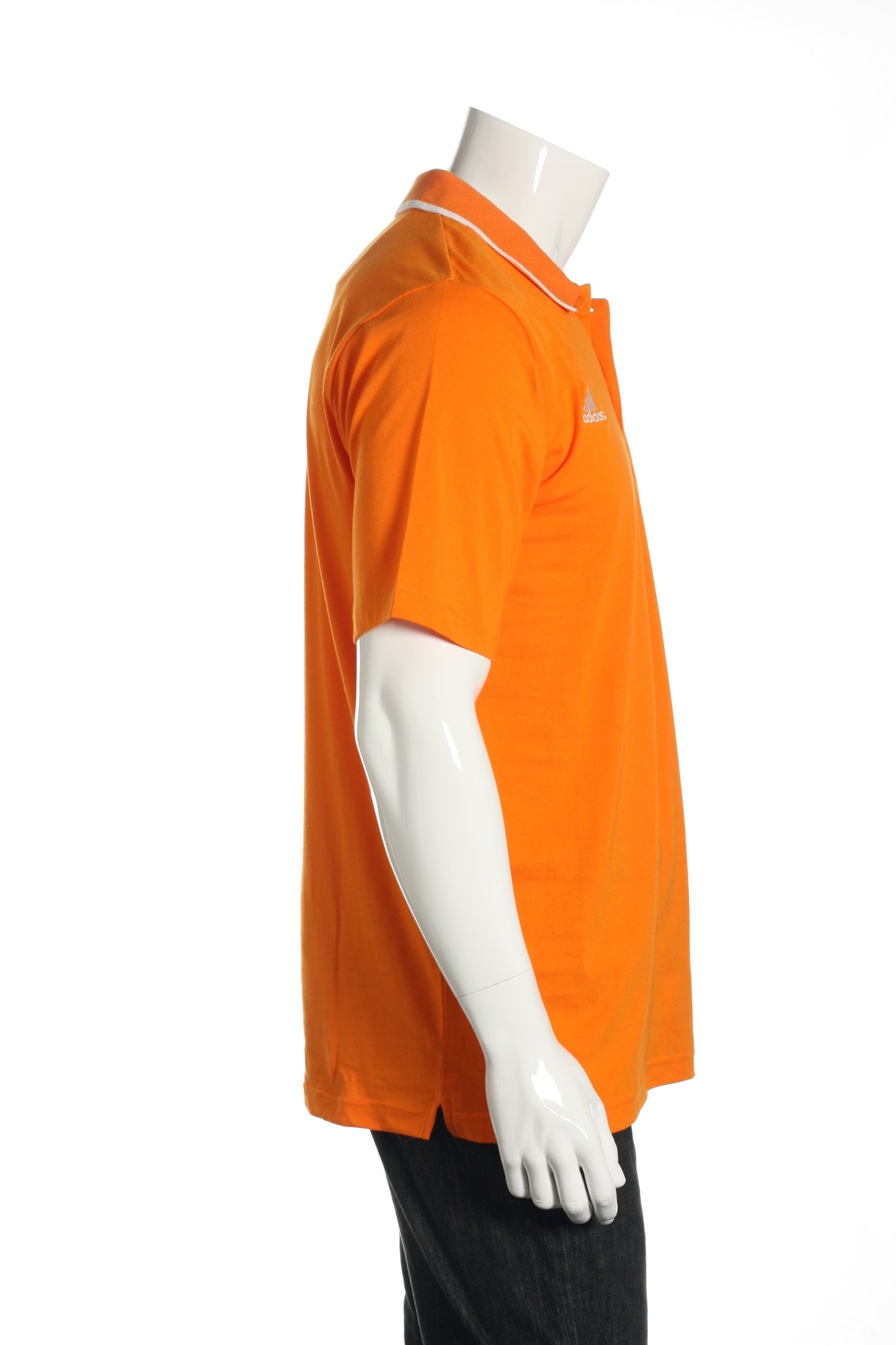 Adidas Men's Orange Polo Shirt