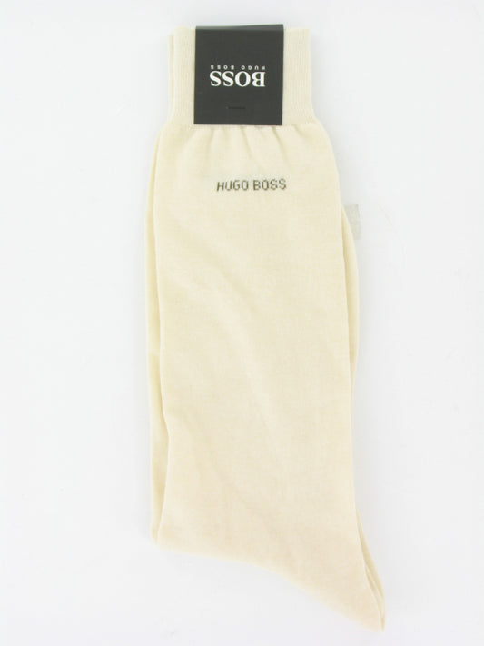 Boss Beige Dress Socks Sz 10-13