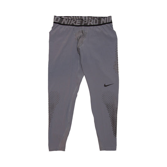 Nike Pro Hyperstrong Men's Tights Grey Baseball Slider Compression Pants