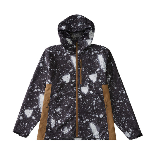Billabong Mens Iceberg A/Div Burkard Surftrek 10k Grap Hooded Snow Jacket