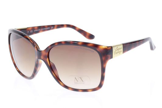 Armani Exchange AX193/S YIW 5F Womens Brown Square Sunglasses