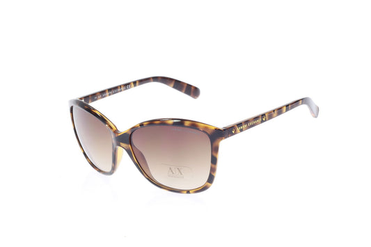 Armani Exchange AX185/S OYJY 02 Unisex Brown Rectangle Sunglasses