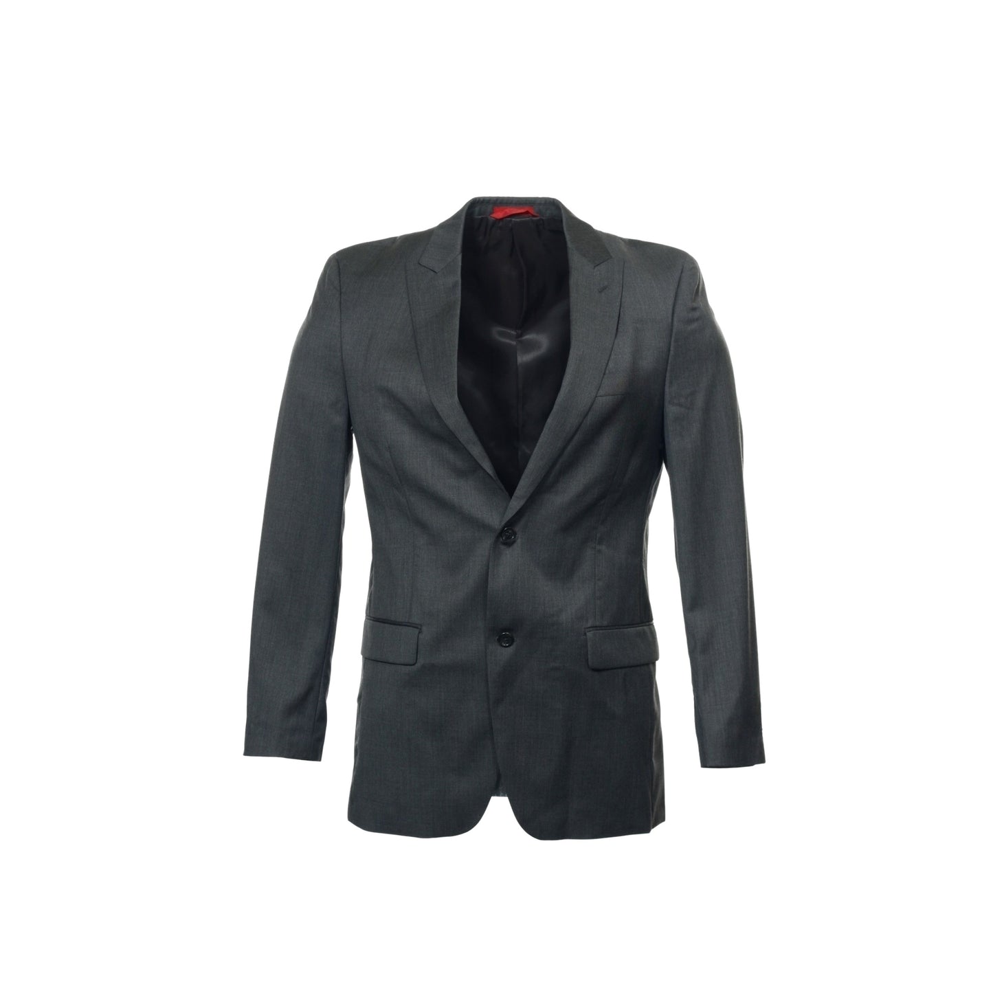 Alfani Red Men's Gray 100% Wool 2 Button Sport Coat