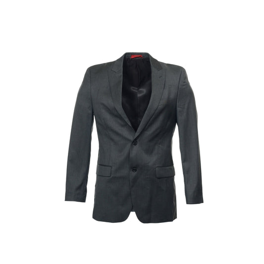Alfani Red Men's Gray 100% Wool 2 Button Sport Coat