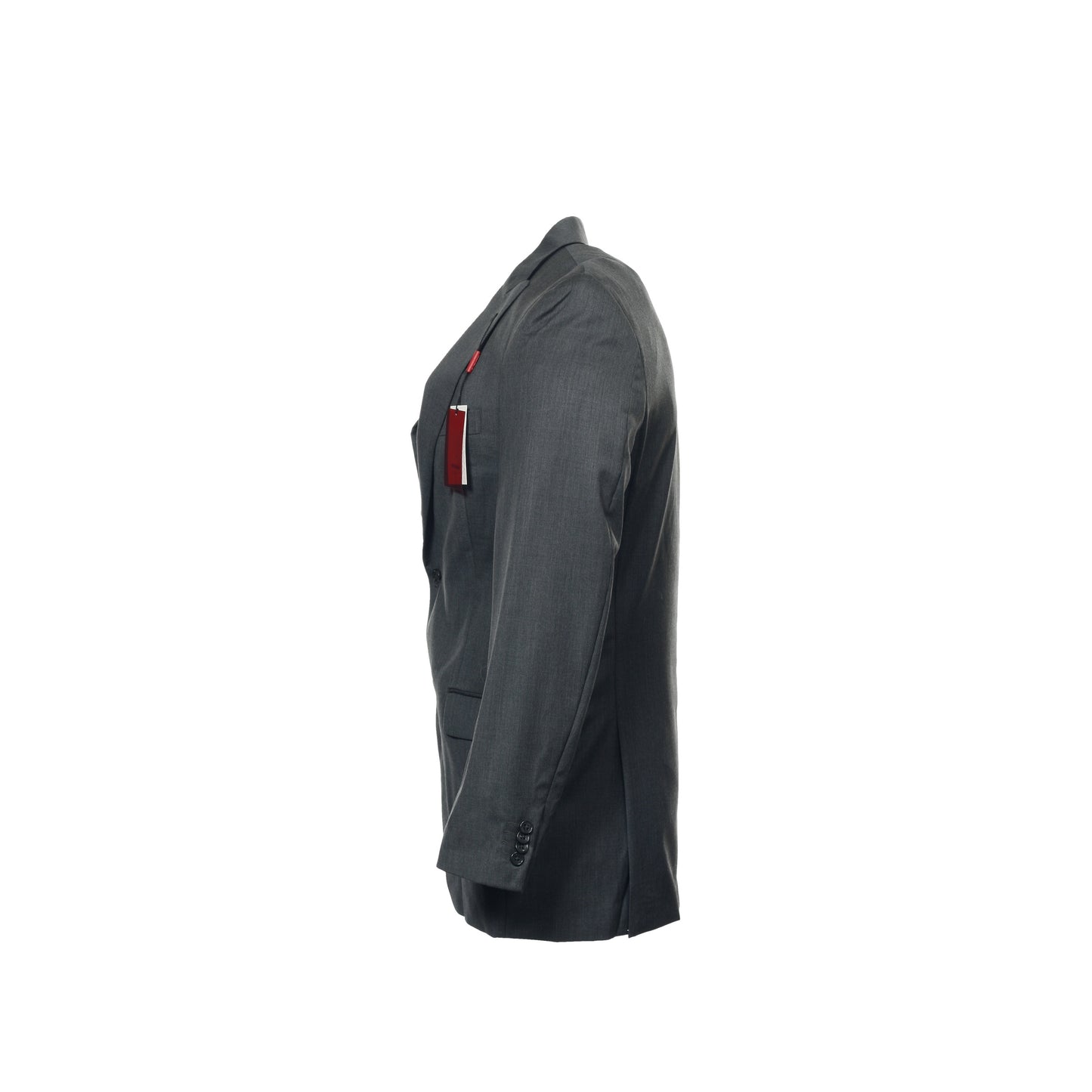 Alfani Red Men's Gray 100% Wool 2 Button Sport Coat