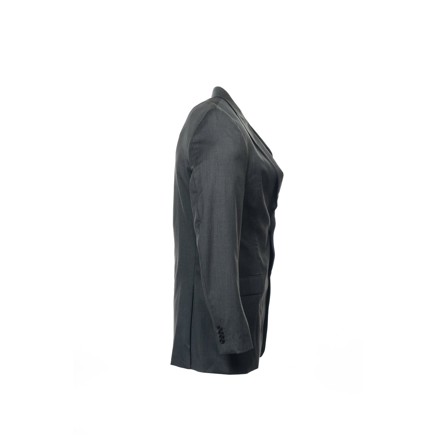 Alfani Red Men's Gray 100% Wool 2 Button Sport Coat