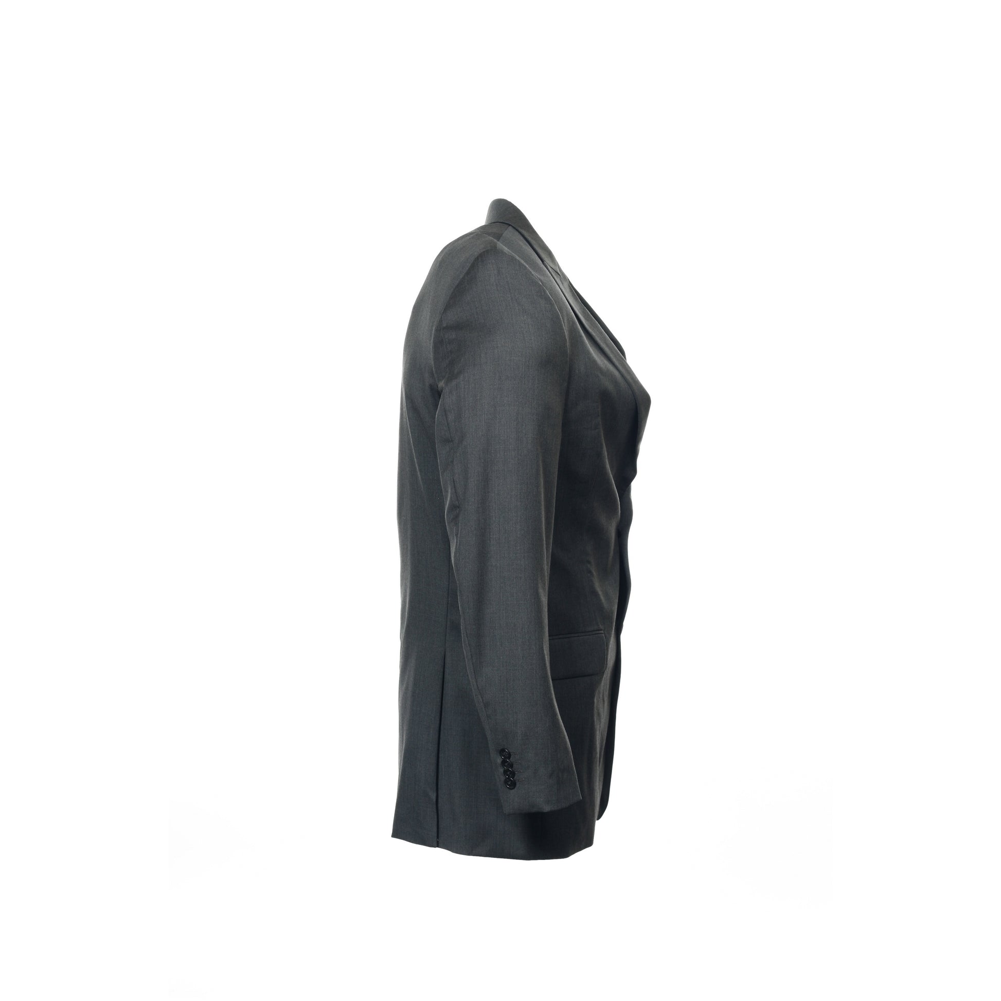 Alfani Red Men's Gray 100% Wool 2 Button Sport Coat