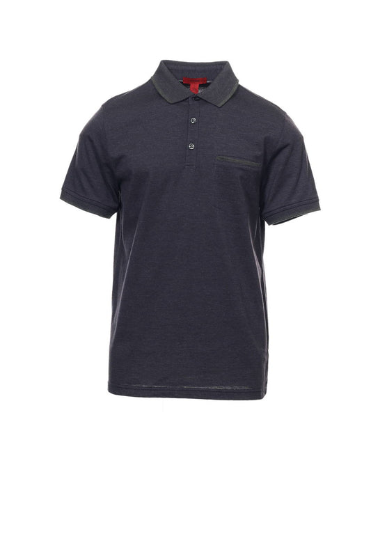 Alfani Men's Purple Micro Striped Polo Shirt