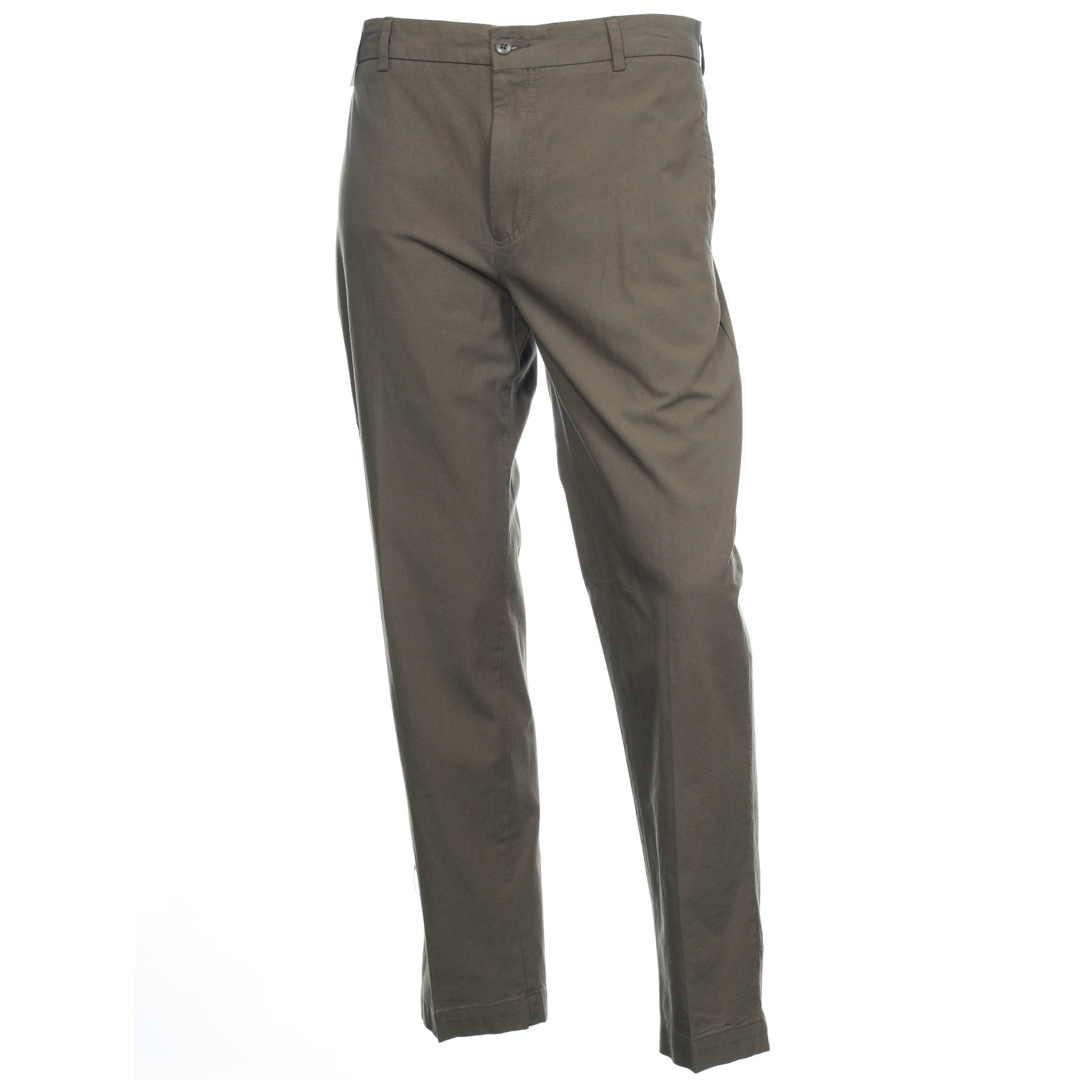 Alfani Men's Surplus Cotton Slim Fit Flat Front Chambray Pants (Surplus)