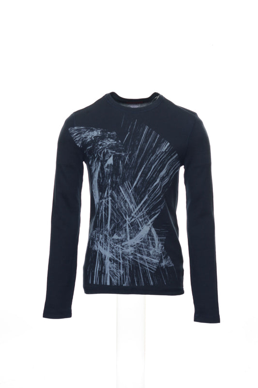 Alfani Men's Blue Graphic T-Shirt