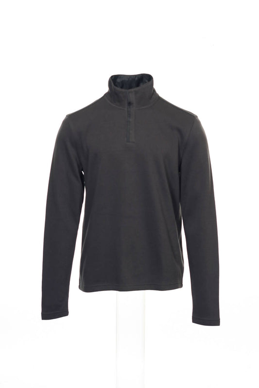 Alfani Red Men's Brown Half Zip Sweatshirt