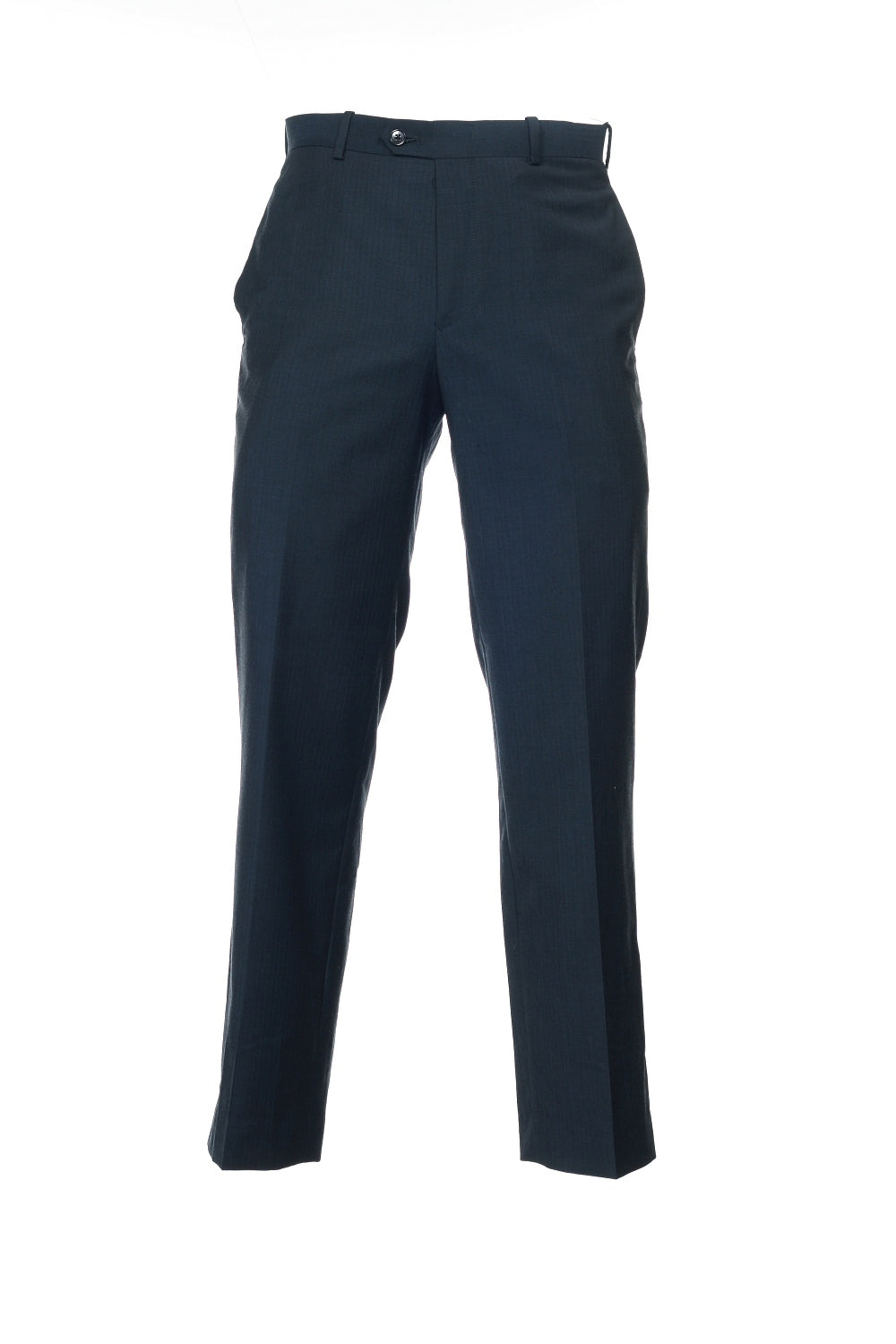 Alfani Red Men's Blue Pinstripe Flat Front Dress Pants