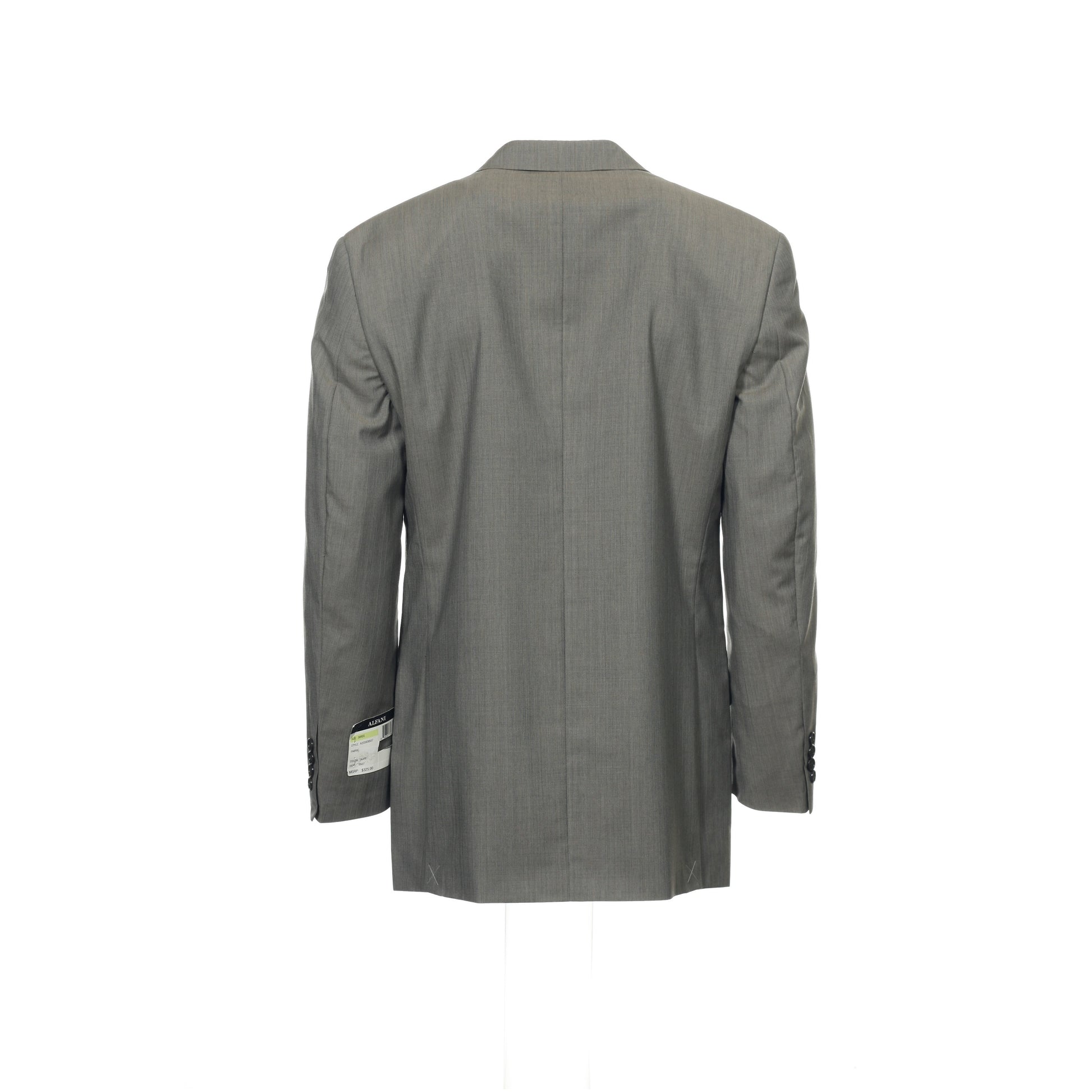 Alfani Men's Gray 2 Button Sport Coat Jacket Suit Separates