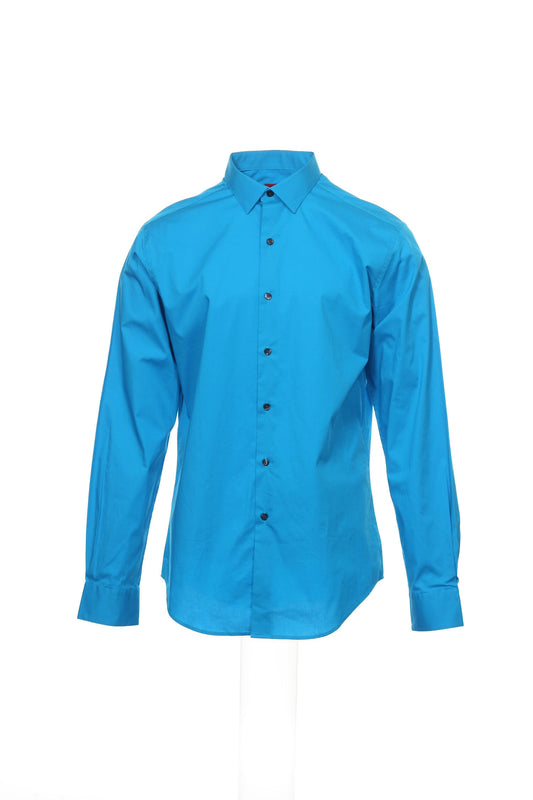 SLIM FIT by Alfani Men's Blue Button Down Shirt